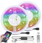 LED Strip Lights App Controlled-SMD5050 RGB Light Strips 32.8ft