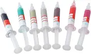 Urjumpea 12pcs 5 Gram Paste Polishing Diamond Compound Lapping Lapidary Polish Tool Gemstone Die Kit Grinding Metal Marble Jewelry