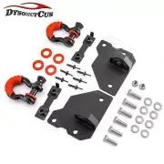 Front Tow Hook + 3/4 D ring For 05-10 JEEP GRAND CHEROKEE WK, COMMANDER XK 06-10