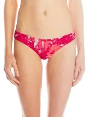 Volcom Juniors' Graffiti Beach Skimpy Bikini Bottom Very Berry Size Large / XL
