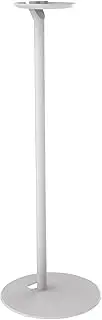 [conecto] Speaker Stand for Sonos One (SL) and Sonos Play:1 with Cable Management, Material: Steel and Aluminium, Height: 71.6 cm, White