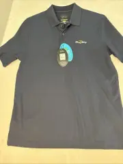 NWT Greg Norman Golf Trump Winery Woman’s PS Blue Polo Embroidered