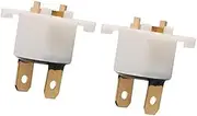 ZUXIM 2 Pcs H1 Headlight Adapter, Car Halogen H1 Bulb Socket Holder H1 Headlight Bulb Adapter Headlamp Bulb Holder, for H1 Socket Headlight Holder Retainers