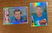 2000 Topps Chrome Johnny Unitas Refractor Lot 1972 1960