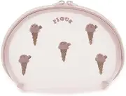 Gelato Pique PWGB251545 WhiteDay Ice Embroidery Pouch