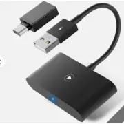 Wireless Carplay Adapter for Phone Bluetooth Car Adapter Convert Wired to Wirele