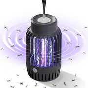 Mosquito Killer Lamp, Bug Zapper Insect Killer Fly Repellent Electric with Night Light, Powerful Mosquito Repellent Pest Control Traps for Indoor and Outdoor