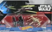 Hot Wheels Die Cast Star Wars TIE FIGHTER vs. X-WING FIGHTER RED TWO
