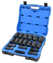 Kincrome K28246 - 18 Pce 3/4" Drive Deep Metric Impact Socket Set