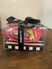 New in Box TRUMPETTE Hot Pink Florescent Yellow SNEAKERS Shoes 18-24 Mo Toddler