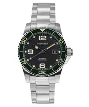 Longines HydroConquest Swiss Made Automatic Divers 300M Mens Watch L3.781.4.05.6