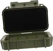 ibasenice Shockproof Outdoor Storage Container Dual Layer Airtight Survival Box for Phones Electronics Moisture Resistant for Camping and Exploration Secure Dry Storage