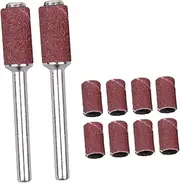 Grind Sandpaper Ring Manicure Emery Cloth Mesh Polishing Papers Versatile for Metal Plastic Wood Jade