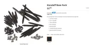 VEX Robotics IQ Standoff Base Pack New 228-3514