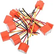 Replace Headlight Bulb Socket Heavy Duty H4 Harness 3 Adapters for Car Truck
