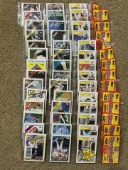 1988 Topps Baseball 42 Card Cello Pack + All Star Card 14 Unopened Pack Lot