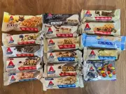 Atkins Meal And Snack Protein Bars Mixed Lot Of 60