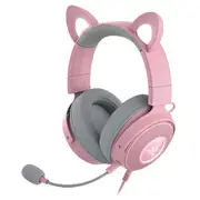 Razer Kraken Kitty V2 Pro RGB Headset Changeable Ears Quartz