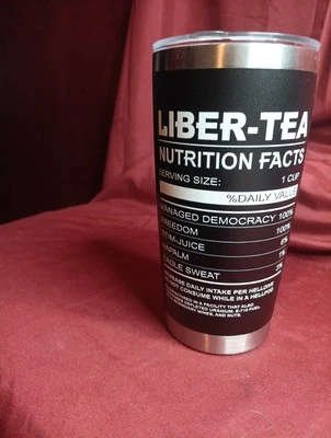 Liber-tea Tumbler Steel Thermos Cup