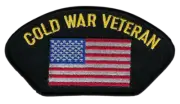 COLD WAR VETERAN HAT PATCH US ARMY MARINES NAVY AIR FORCE USCG PIN UP USA FLAG 2