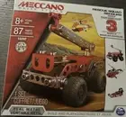 Meccano Rescue Squad No. 15202, Level 1 Beginner, 3-in-1 Build, Brand New Boxed