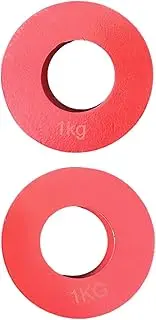 Zxpjkyu Set of 2 Steel Dumbbell Plates for Training