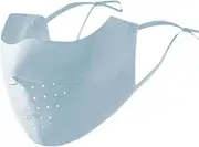 UV Protection Breathable FaceMaskk, 10g Ice Silk Breathable Sun Face Covering, Three-Dimensional Sunscreen Ice Silk Face Shield, Stretchable Washable Sun Protection Face Cover, Face Shield For Girls