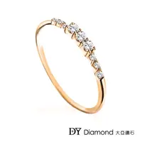 在飛比找momo購物網優惠-【DY Diamond 大亞鑽石】L.Y.A輕珠寶 18K玫