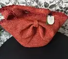 Raffia Bow Tote Bag - kate spade new york x Target Red IN HAND new w tag FS