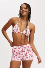 [Body] Body - Slider Triangle Bikini Top - Ria rose/bows 4XL RIA ROSE/BOWS