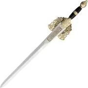 Art Gladius Letter Opener 7.75" Metal Alloy DULL Blade Synthetic/Metal Handle