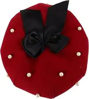[VALICLUD] Beret French Beret for Men Hat Octagonal Hat Men Beret Elegant Hats for Women Women's Formal Hat Octagonal Cap Beret Hats for Women Women's Newsboy Caps Acrylic Black