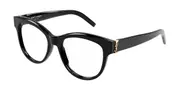 Saint Laurent SL M108 002 Men's Glasses Black Size 51 - Private Health Rebate - Blue Light Block Available
