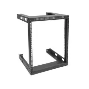 RIVECO 12U 19" Wall Mount Server Rack – 17.7" Deep 2 Post Open Frame Cabin