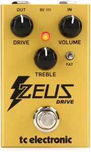TC Electronic Zeus Drive Overdrive Pedal (3-pack) Bundle