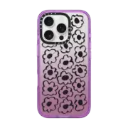 iPhone 16 Pro Impact Case MagSafe Compatible Skribble Flower