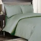 1200 Thread Count Egyptian Cotton Bed Sheet Set 1200 TC SPLIT KING Sage Stripe