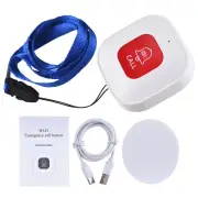 Tuya WiFi Smart SOS Call Button Wireless Caregiver Pager Phone Alert Transmitter Emergency Call Button for Kids Elderly