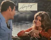 LINDSAY WAGNER Signed 14X11 Photo Display THE BIONIC WOMAN Proof COA