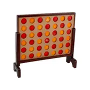 Mega4 Hardwood Connect Four In A Row Game Set 75x79cm