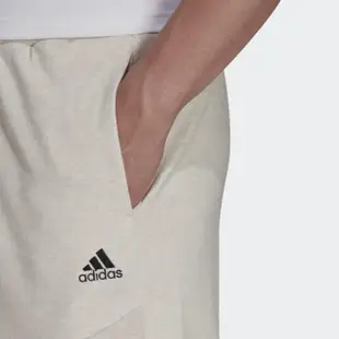 【adidas 愛迪達】運動褲 短褲 慢跑褲 男褲 米BotanDyed Short(H65786)