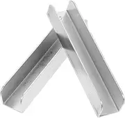 VALICLUD 2Pcs U Shape Fence Reinforcement Tools Weather Resistant Plastic Accessories for Gate and Pet Safety Compatibility for Stairs and Gates