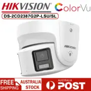 4K 8MP ColorVu Hikvision 180° Panoramic IP Camera DS-2CD2387G2P-LSU/SL AU Stock
