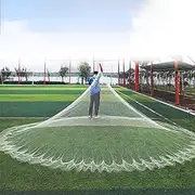 Purely Hand-Woven Fishing Net, Heavy Lead Hand-Woven Fishing Net, Fast in The Water