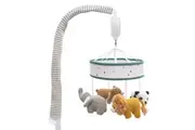 Lolli Living Baby Newborn Nursery Musical Cot Hanging Mobile Day At The Zoo