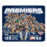 Geelong Cats 2022 Premiers Premiership Team Image AFL Mouse Mat
