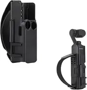 Xmipbs Pocket 3 Hand Strap Extension Handle with Cold Shoe Mount, Adjustable Wrist Strap for DJI Osmo Pocket 3, Compatible with 1/4" Thread Handle, Comfortable Grip & Hand Band for Osmo Pocket3