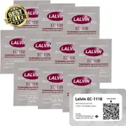 Lalvin EC-1118 Wine Yeast 10 Pack - Champagne Yeast for Wine, Cider, Kombucha