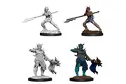Unpainted Magic Miniatures Coralhelm Commander & Halimar Wavewatch