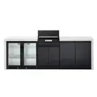 New Crossray eXtreme Electric Outdoor Kitchen w/ double fridge - TCEK-05